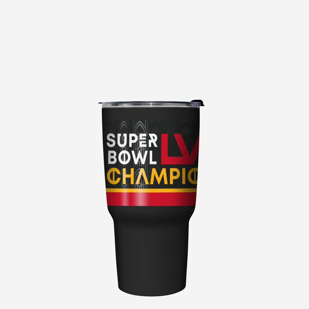 Kansas City Chiefs Super Bowl LVIII Champions Black 27 oz Stainless Steel Tumbler FOCO - FOCO.com