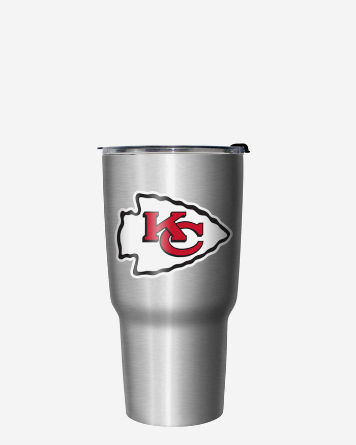 Kansas City Chiefs Super Bowl LVIII Silver 27 oz Stainless Steel Tumbler FOCO - FOCO.com