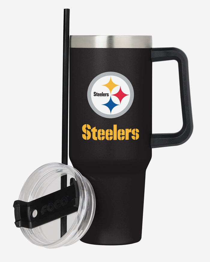 Pittsburgh Steelers 40 oz XL Tumbler FOCO - FOCO.com