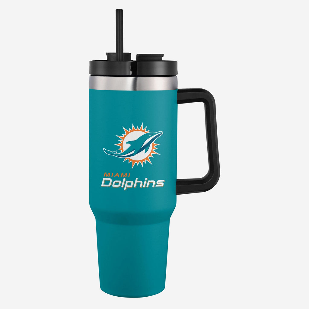 Miami Dolphins Aqua 40 oz XL Tumbler FOCO - FOCO.com