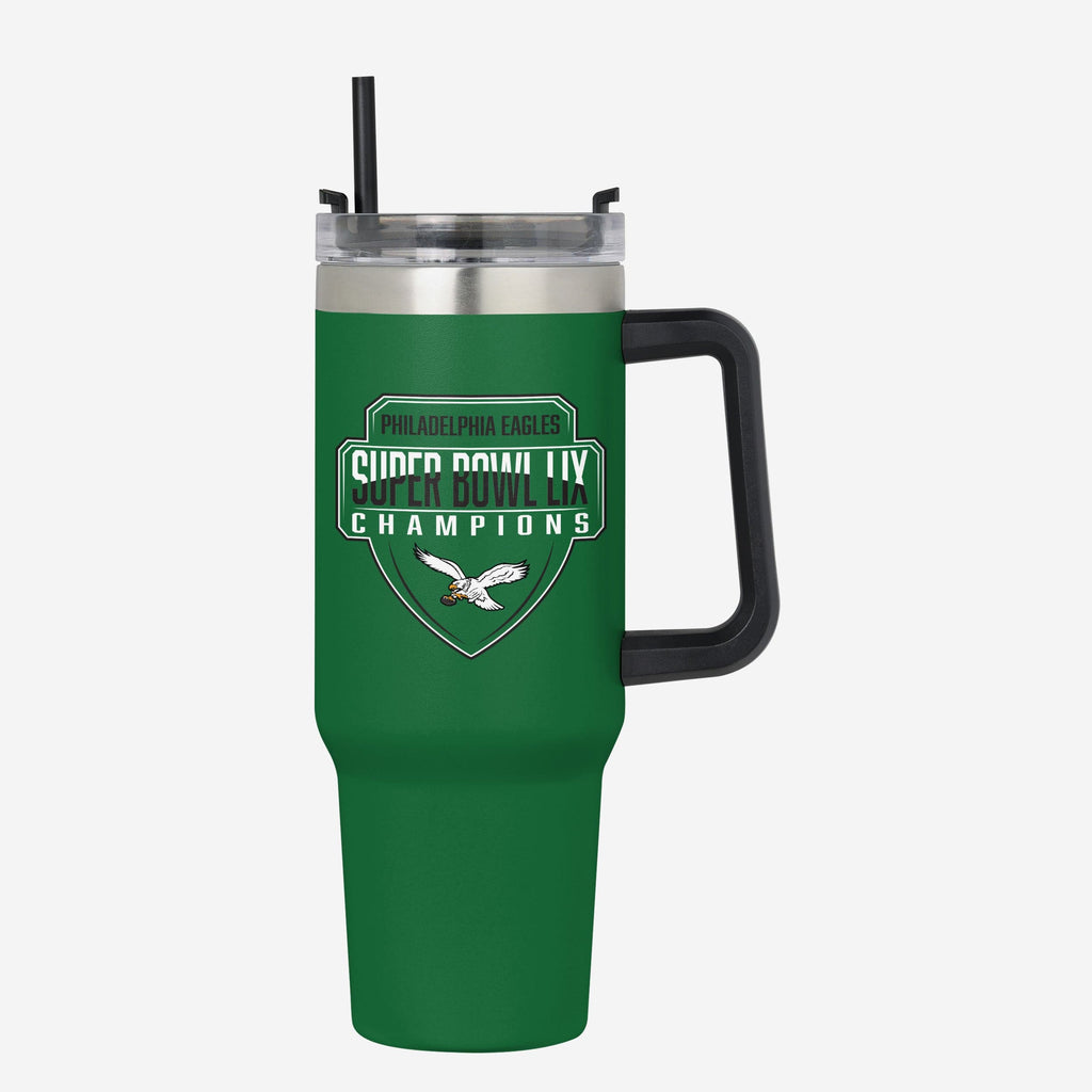 Philadelphia Eagles Super Bowl LIX Champions Kelly Green 40 oz Team Color XL Tumbler FOCO - FOCO.com