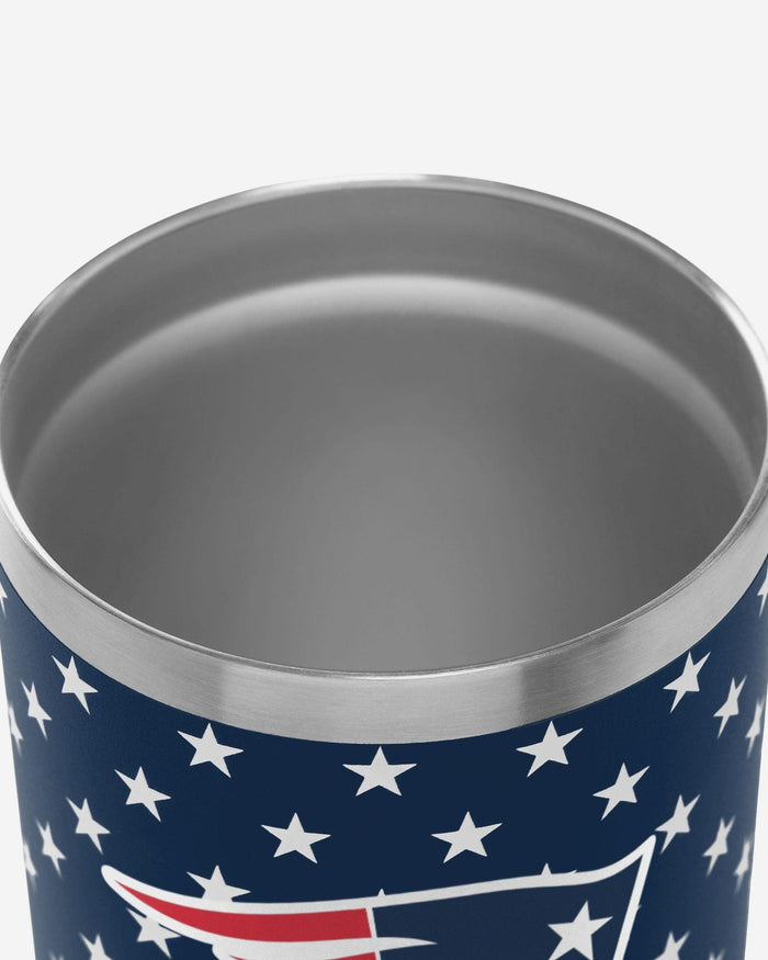 New England Patriots Americana Team Logo 30 oz Tumbler FOCO - FOCO.com