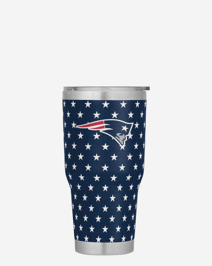 New England Patriots Americana Team Logo 30 oz Tumbler FOCO - FOCO.com