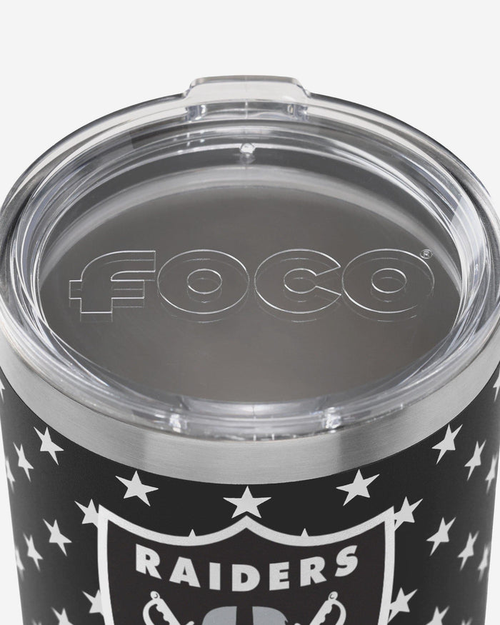 Las Vegas Raiders Americana Team Logo 30 oz Tumbler FOCO - FOCO.com