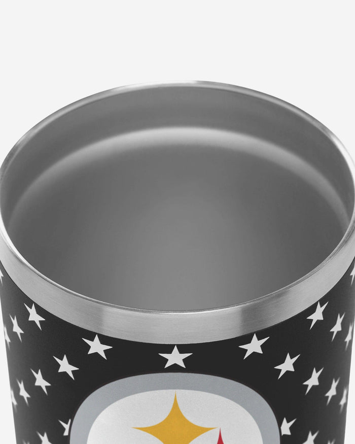 Pittsburgh Steelers Americana Team Logo 30 oz Tumbler FOCO - FOCO.com