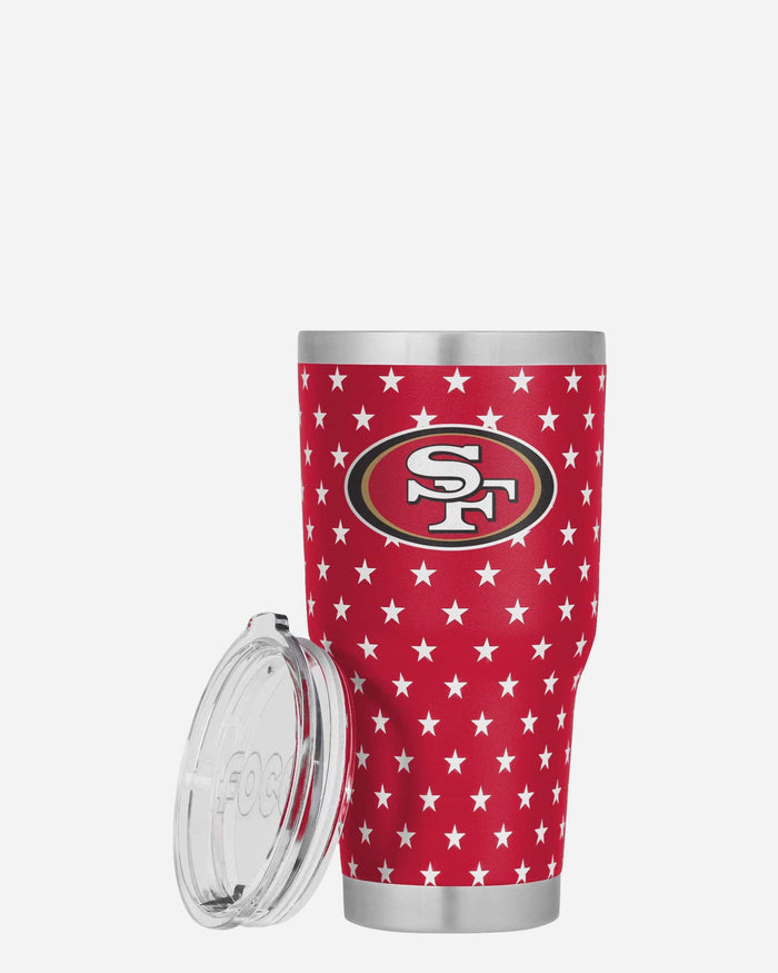 San Francisco 49ers Americana Team Logo 30 oz Tumbler FOCO - FOCO.com
