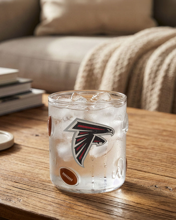 Atlanta Falcons Team Logo 17 oz Glass Cup
