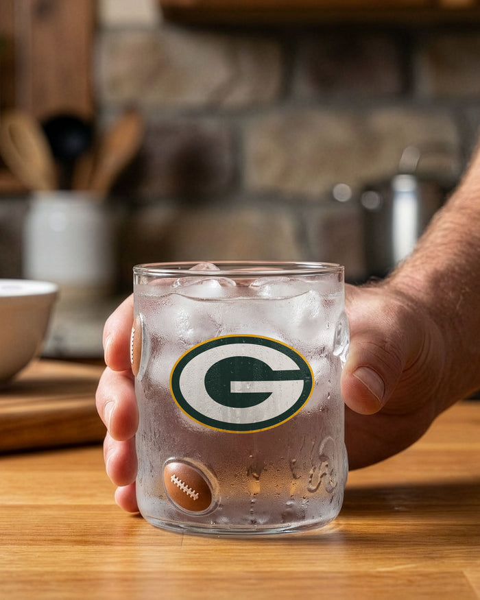 Green Bay Packers Team Logo 17 oz Glass Cup