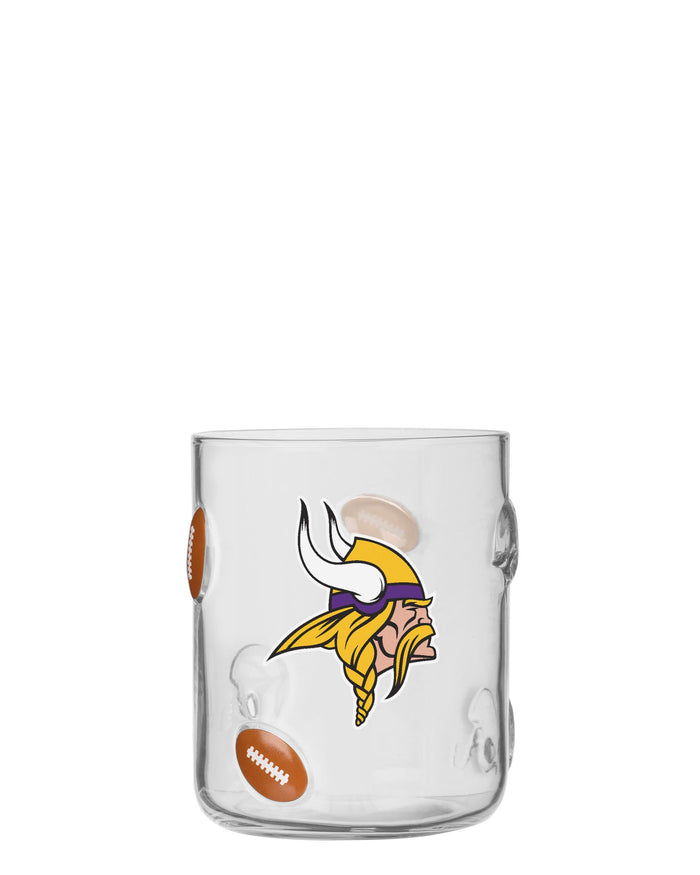 Minnesota Vikings Team Logo 17 oz Glass Cup