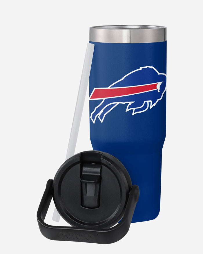 Buffalo Bills 30 oz Straw Tumbler FOCO - FOCO.com