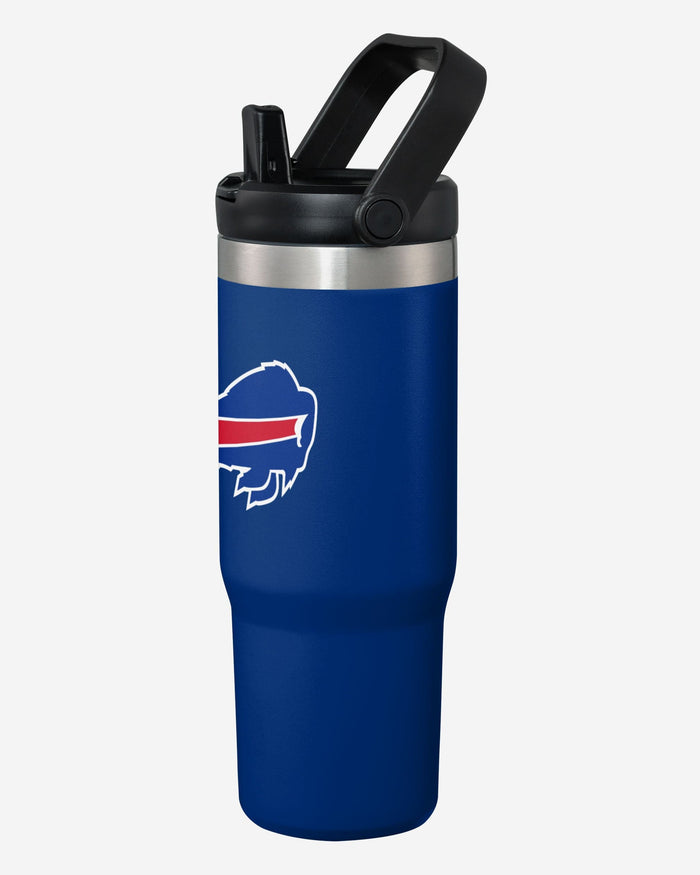 Buffalo Bills 30 oz Straw Tumbler FOCO - FOCO.com