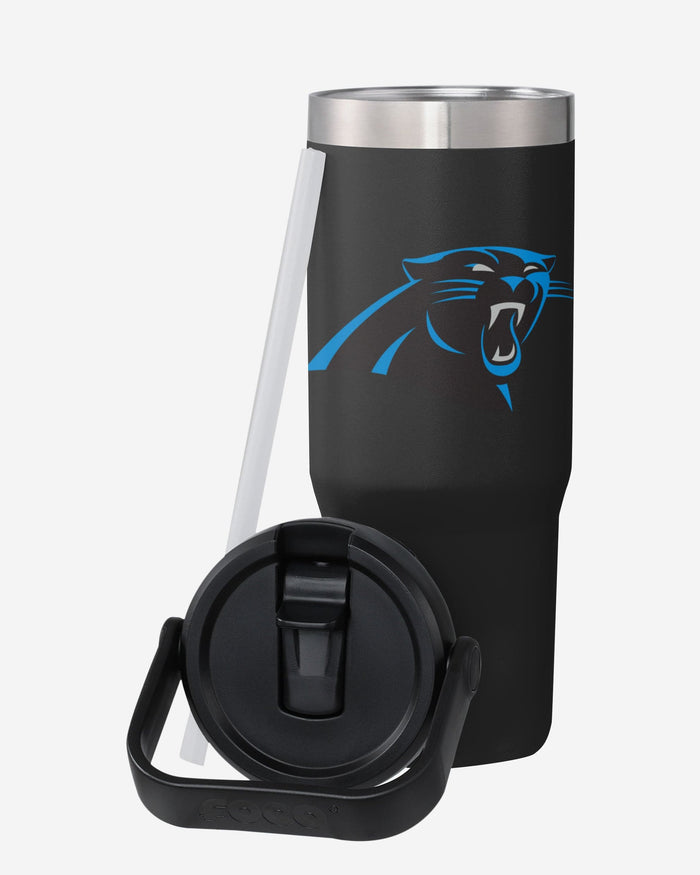 Carolina Panthers 30 oz Straw Tumbler FOCO - FOCO.com