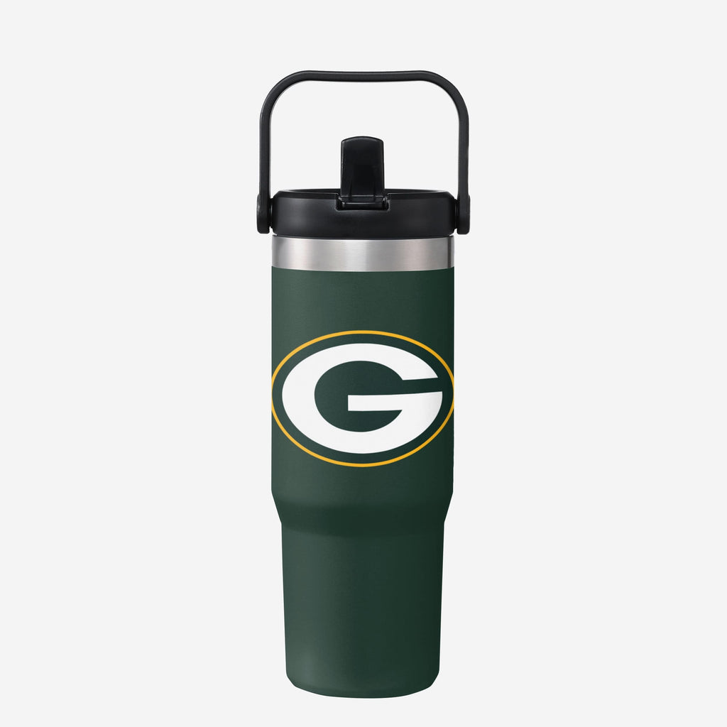 Green Bay Packers 30 oz Straw Tumbler FOCO - FOCO.com