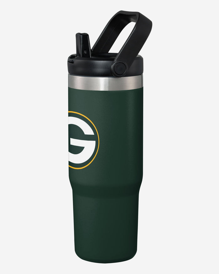 Green Bay Packers 30 oz Straw Tumbler FOCO - FOCO.com