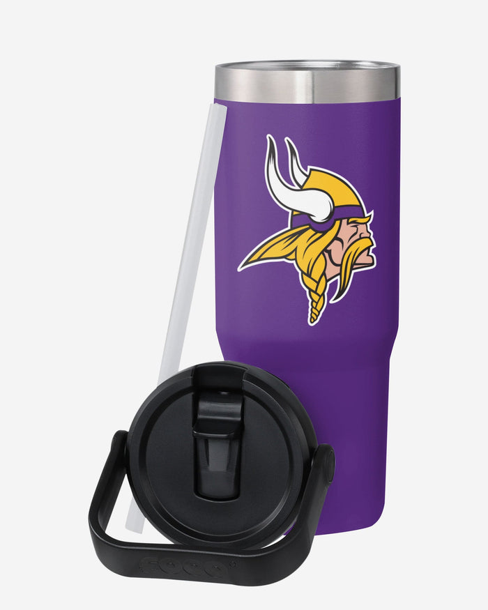 Minnesota Vikings 30 oz Straw Tumbler FOCO - FOCO.com