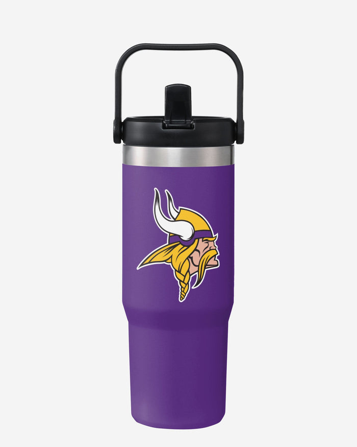 Minnesota Vikings 30 oz Straw Tumbler FOCO - FOCO.com