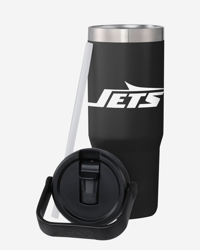 New York Jets 30 oz Straw Tumbler FOCO - FOCO.com