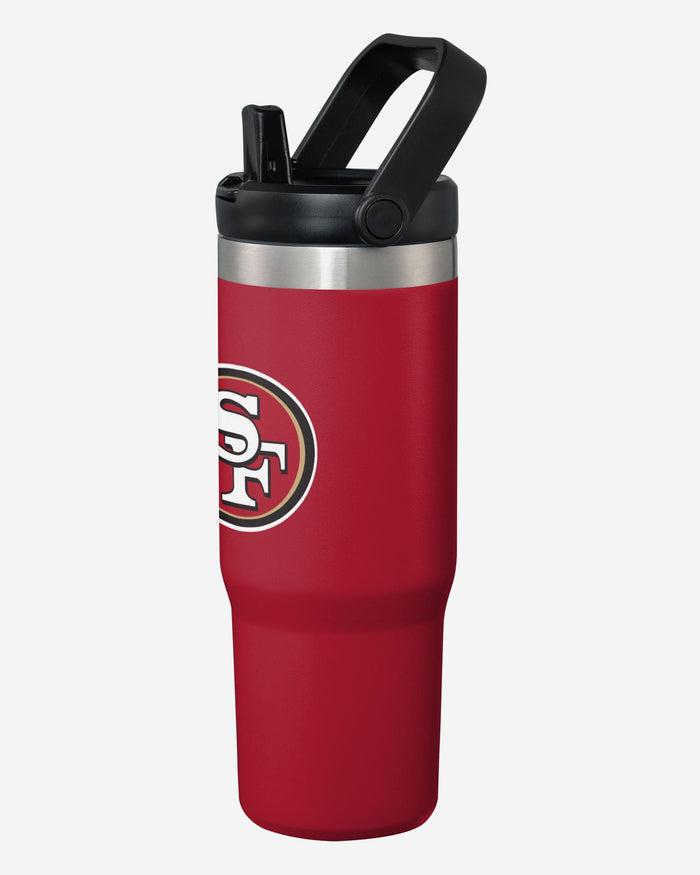 San Francisco 49ers 30 oz Straw Tumbler FOCO - FOCO.com