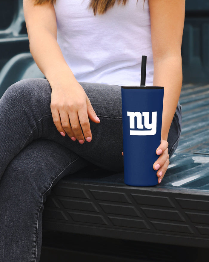 New York Giants 22 oz Travel Tumbler FOCO - FOCO.com