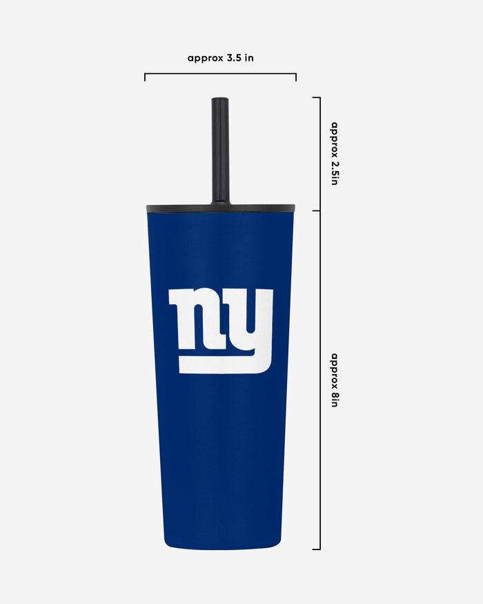 New York Giants 22 oz Travel Tumbler FOCO - FOCO.com