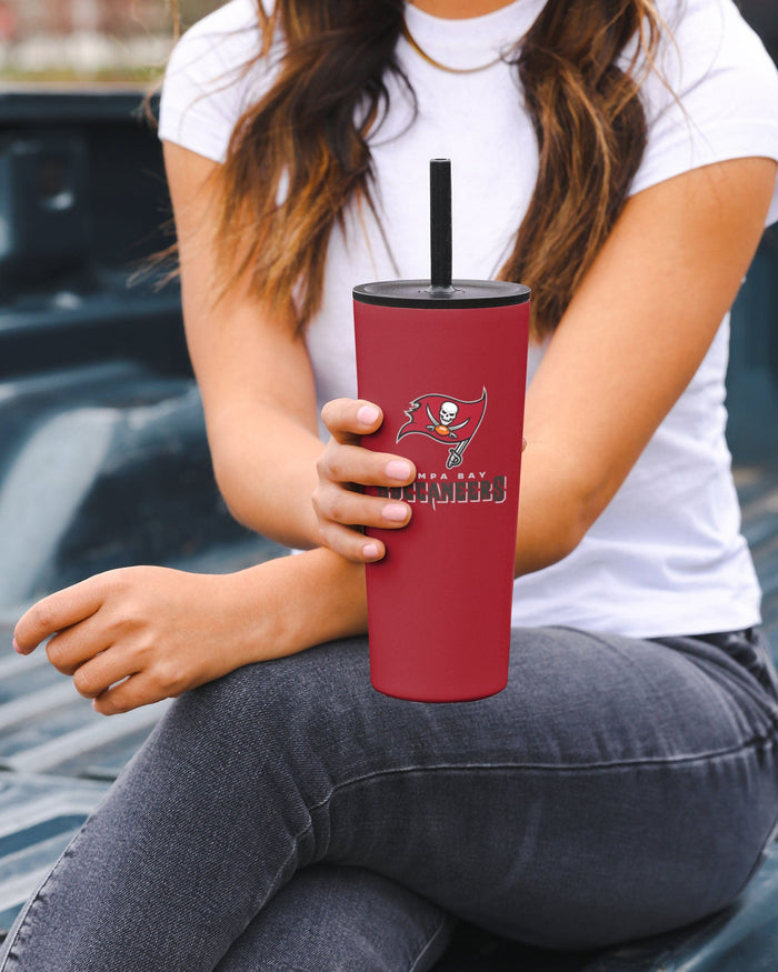 Tampa Bay Buccaneers 22 oz Travel Tumbler FOCO - FOCO.com