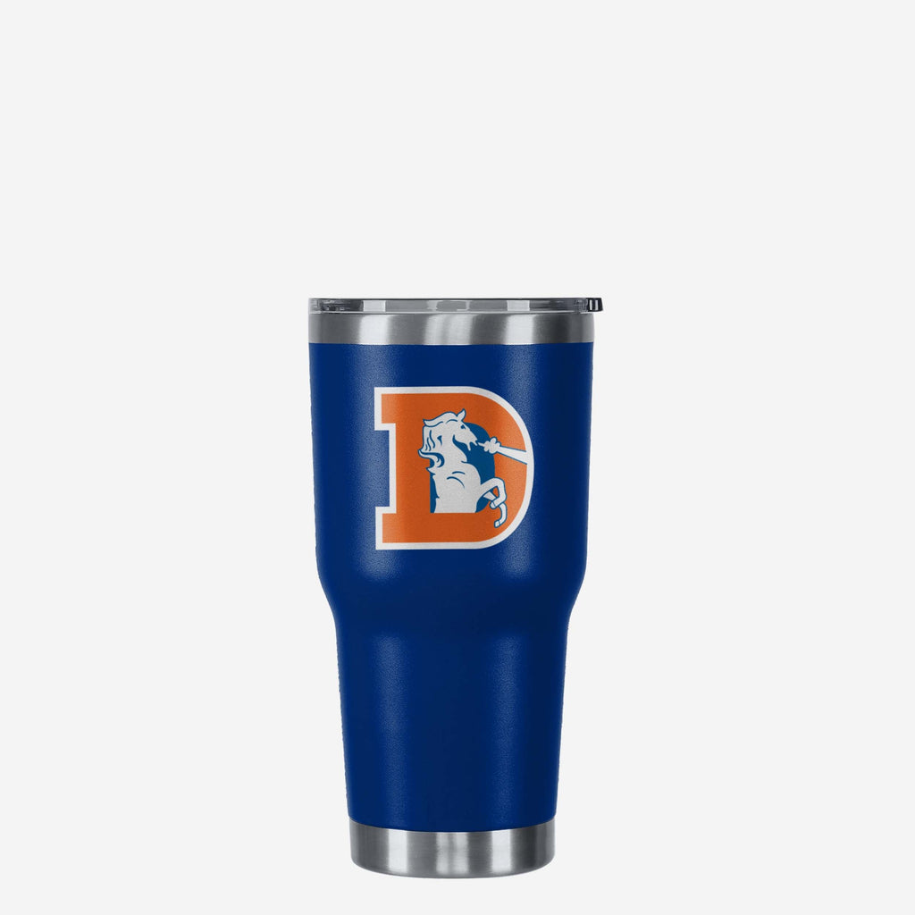 Denver Broncos Retro Team Logo 30 oz Tumbler FOCO - FOCO.com