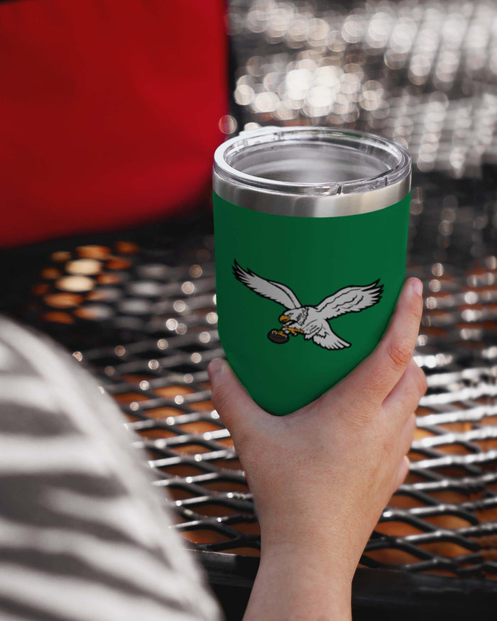 Philadelphia Eagles Kelly Green Team Logo 30 oz Tumbler FOCO - FOCO.com