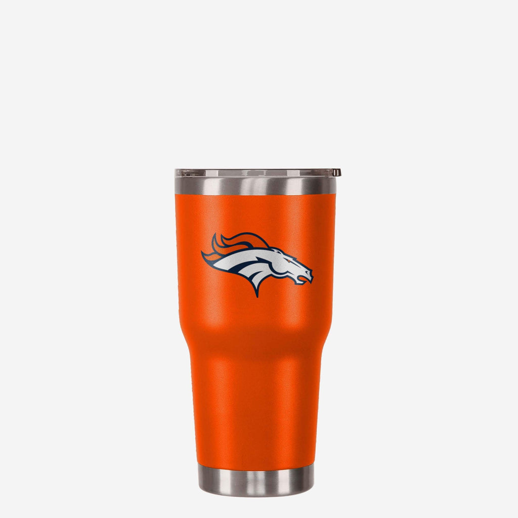 Denver Broncos Orange Team Logo 30 oz Tumbler FOCO - FOCO.com