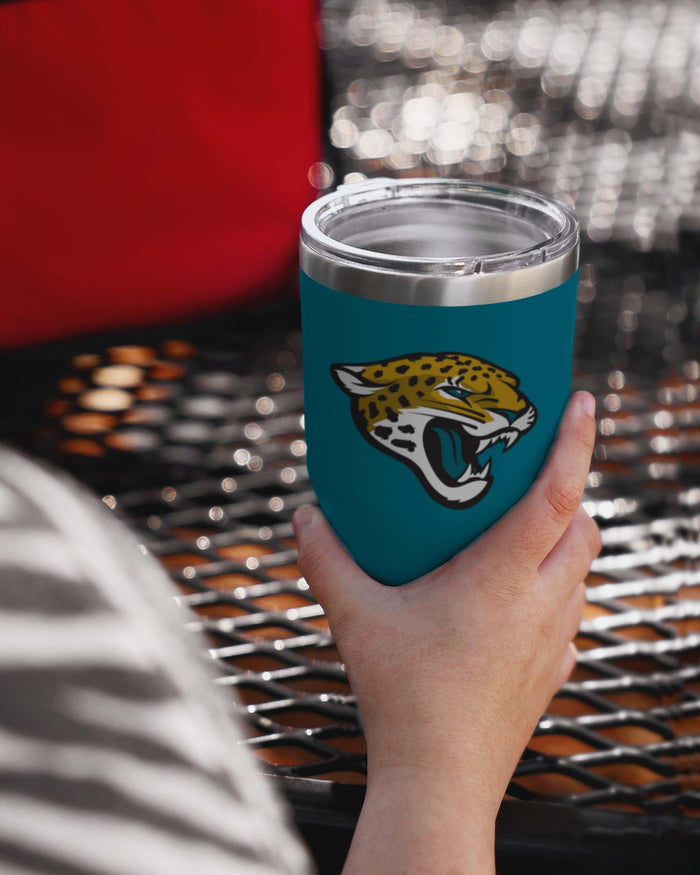 Jacksonville Jaguars Teal Team Logo 30 oz Tumbler FOCO - FOCO.com