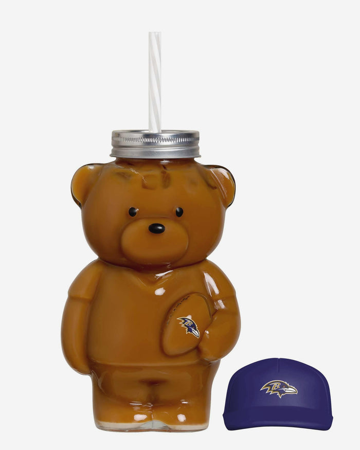 Baltimore Ravens Glass Bear Tumbler FOCO - FOCO.com