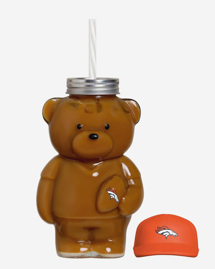 Denver Broncos Glass Bear Tumbler FOCO - FOCO.com