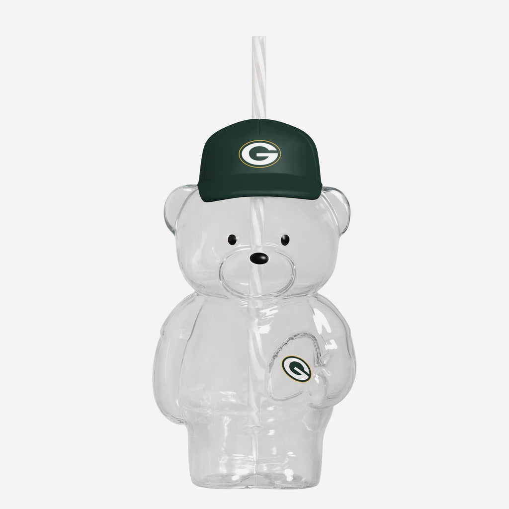 Green Bay Packers Glass Bear Tumbler FOCO - FOCO.com