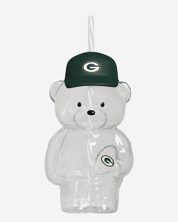 Green Bay Packers Glass Bear Tumbler FOCO - FOCO.com