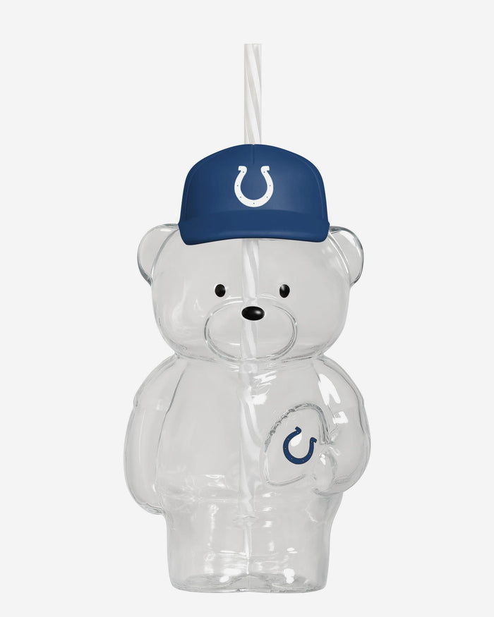 Indianapolis Colts Glass Bear Tumbler FOCO - FOCO.com