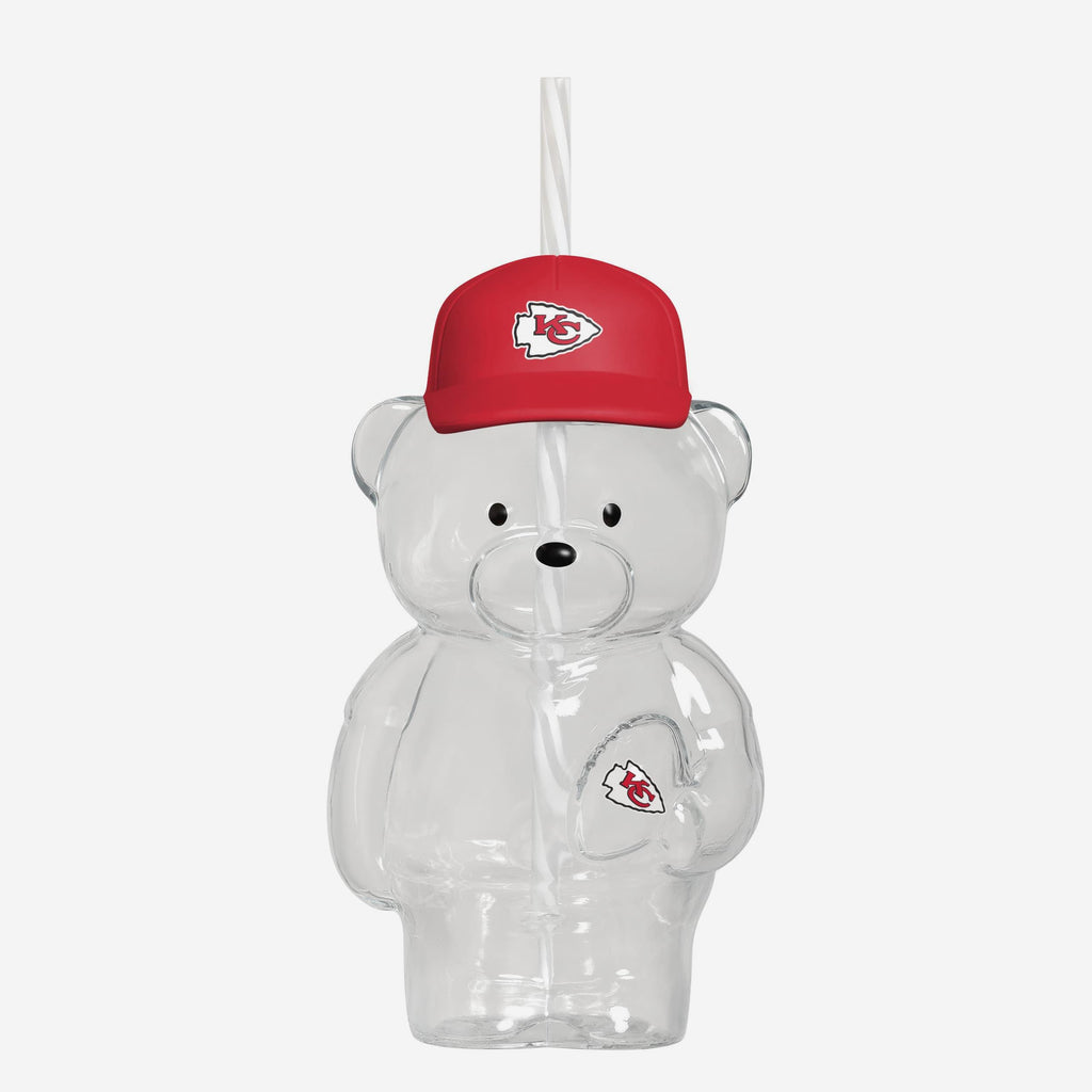 Kansas City Chiefs Glass Bear Tumbler FOCO - FOCO.com