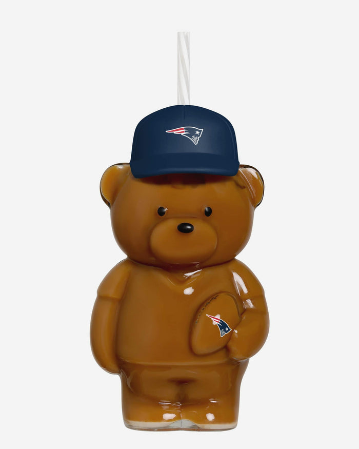 New England Patriots Glass Bear Tumbler FOCO - FOCO.com