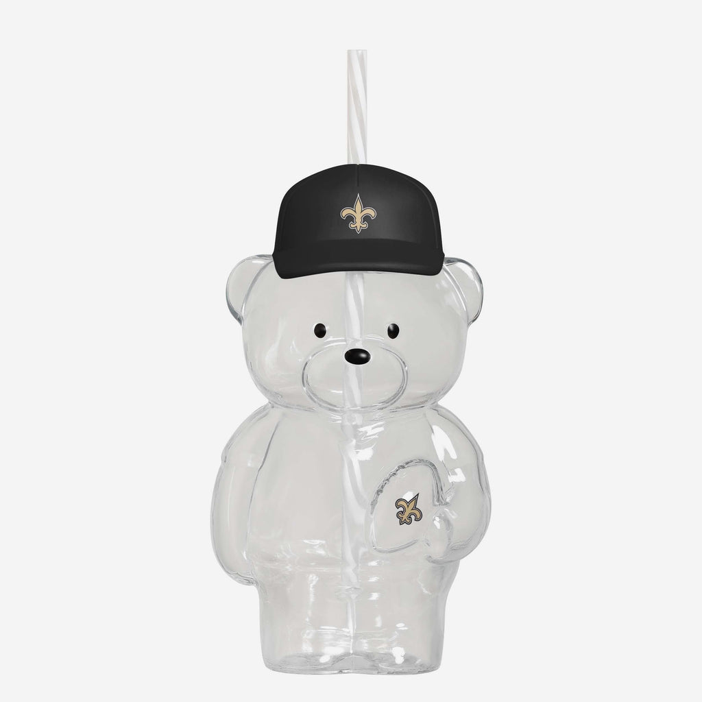 New Orleans Saints Glass Bear Tumbler FOCO - FOCO.com
