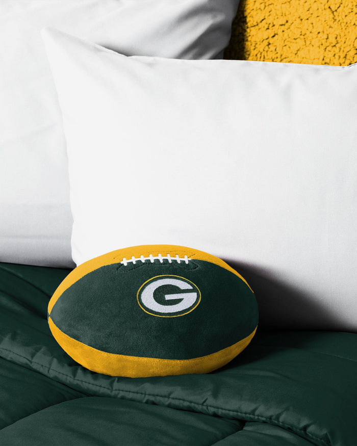 Green Bay Packers Plush Football FOCO - FOCO.com