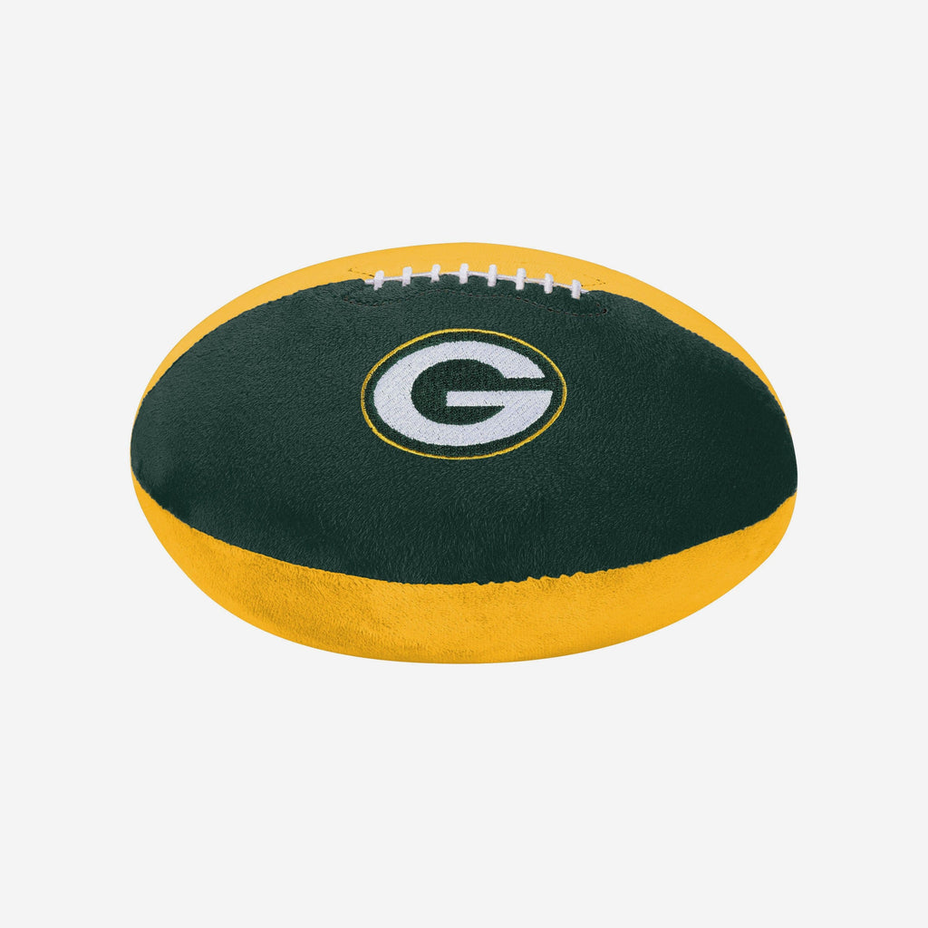 Green Bay Packers Plush Football FOCO - FOCO.com