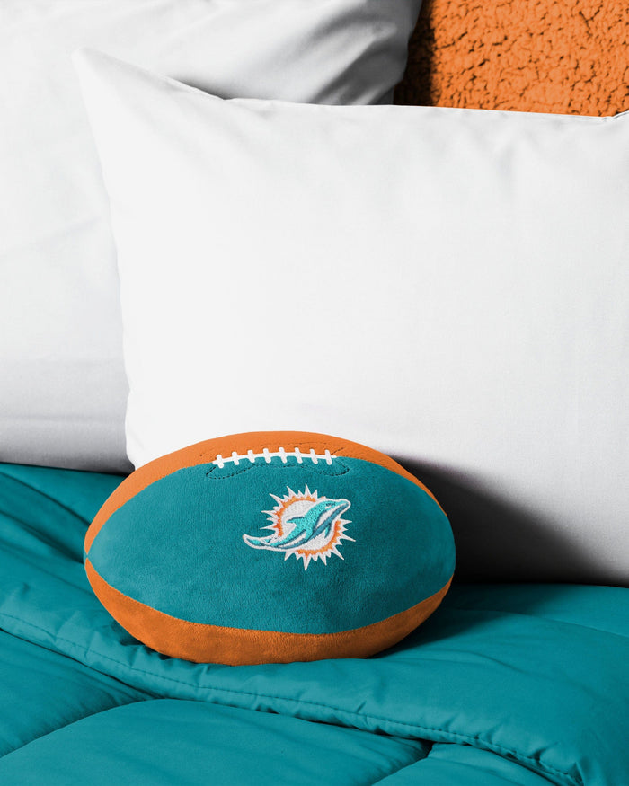 Miami Dolphins Plush Football FOCO - FOCO.com