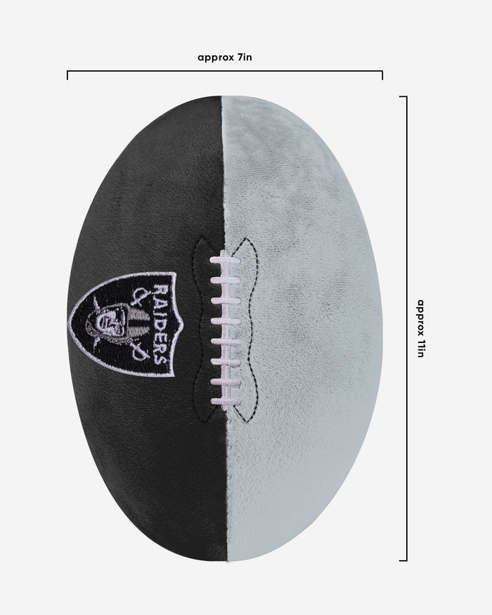 Las Vegas Raiders Plush Football FOCO - FOCO.com