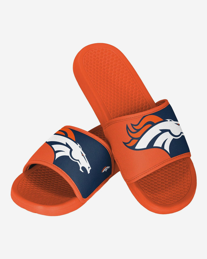 Denver Broncos Team Color Primary Logo Slide FOCO S - FOCO.com