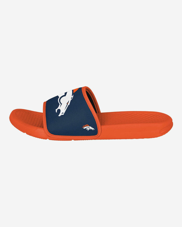 Denver Broncos Team Color Primary Logo Slide FOCO S - FOCO.com