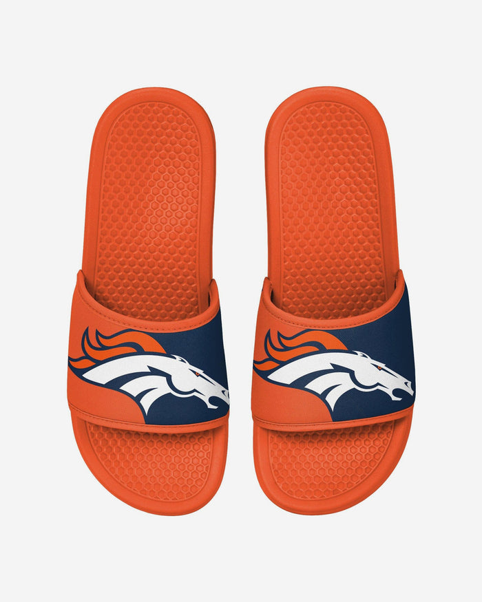 Denver Broncos Team Color Primary Logo Slide FOCO S - FOCO.com