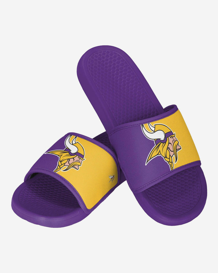 Minnesota Vikings Team Color Primary Logo Slide FOCO S - FOCO.com