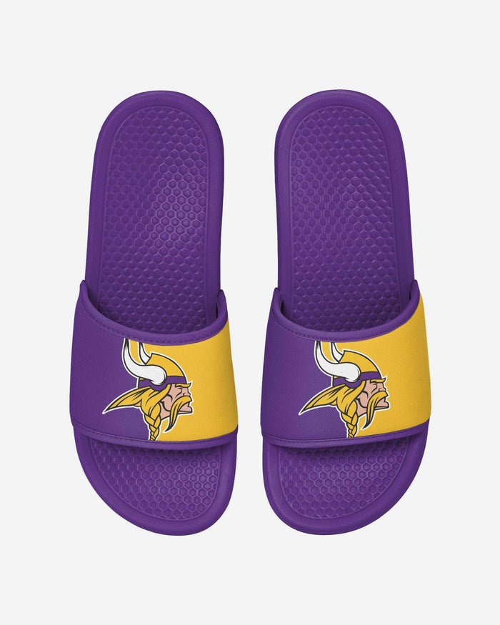 Minnesota Vikings Team Color Primary Logo Slide FOCO S - FOCO.com