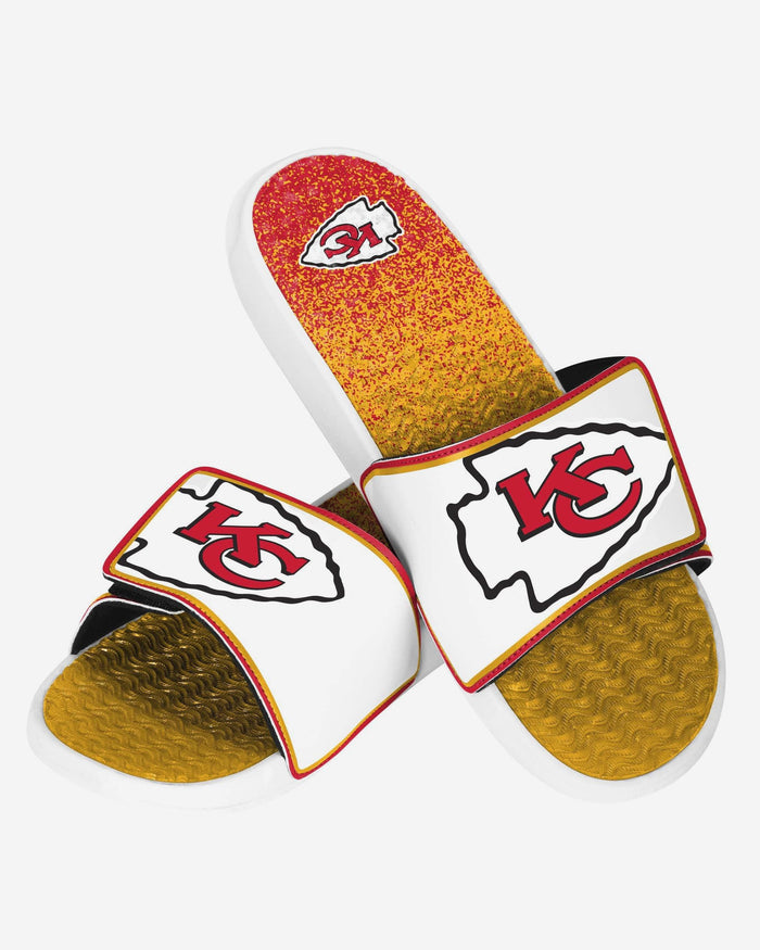 Kansas City Chiefs Primary Logo Gradient Gel Slide FOCO S - FOCO.com