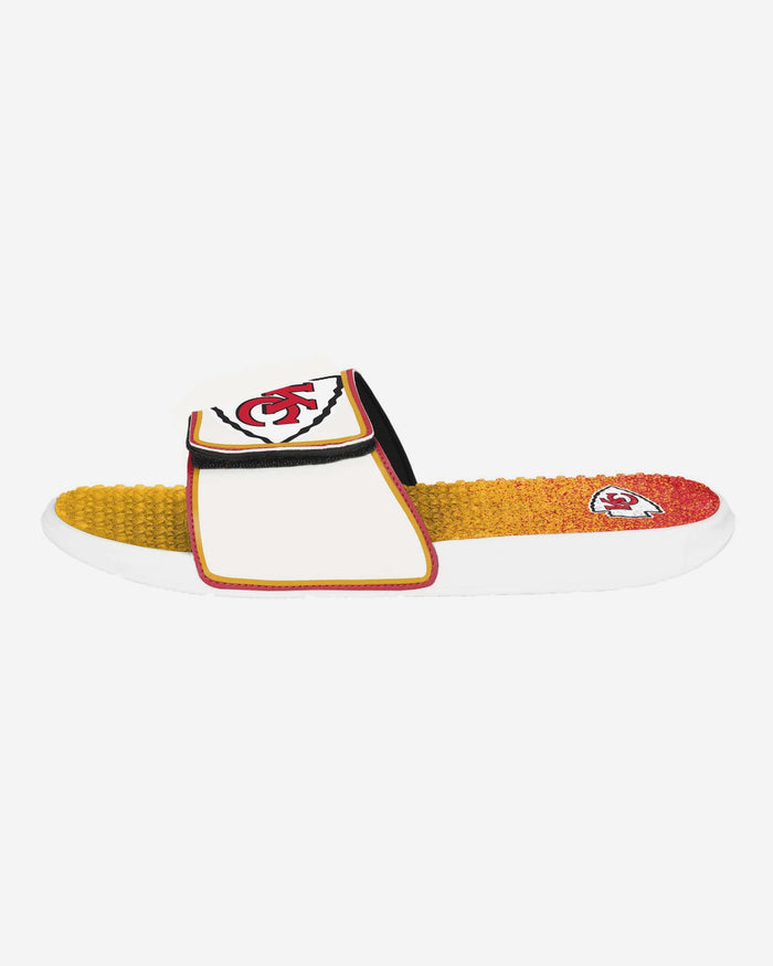 Kansas City Chiefs Primary Logo Gradient Gel Slide FOCO S - FOCO.com