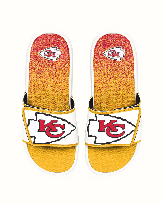 Kansas City Chiefs Primary Logo Gradient Gel Slide FOCO S - FOCO.com