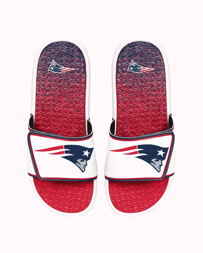 New England Patriots Primary Logo Gradient Gel Slide FOCO S - FOCO.com